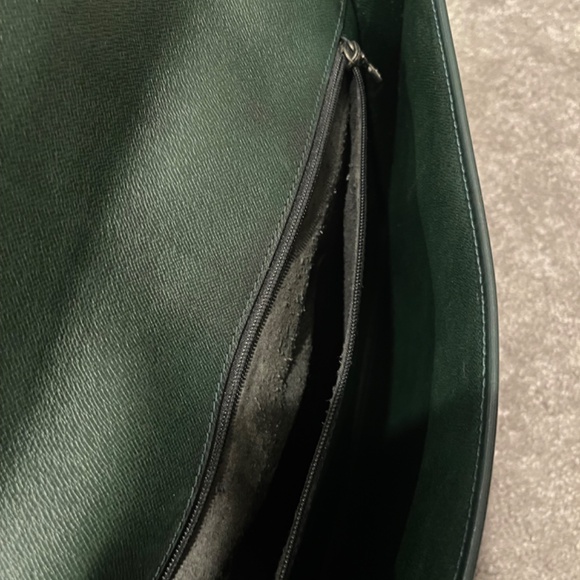 Louis Vuitton Green Taiga Pouchette Envelope Document case - Picture 7 of 10